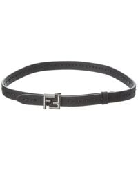 Fendi - Selleria Leather Belt - Lyst