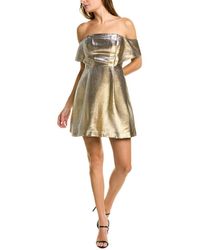 Sandro Palacia Mini Dress - Metallic