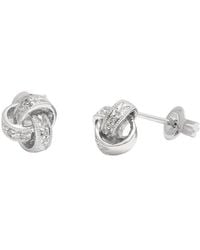Diamond Select Cuts - 0.02 Ct. Tw. Diamond Earrings - Lyst