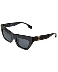 Burberry - Be4405F 51Mm Sunglasses - Lyst