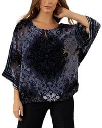 Hale Bob - Briar Silk-Blend Top - Lyst
