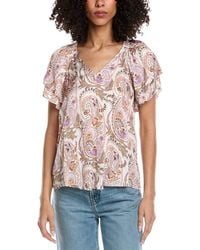 Hale Bob - Melany Short Sleeve Knit Top - Lyst