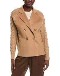 Max Mara - Micio Wool & Cashmere-Blend Jacket - Lyst