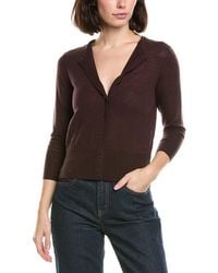 Vince - Wool Dress Cardigan - Lyst