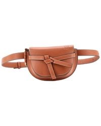 Loewe - Leather Gate Belt Bag Mini (Authentic Pre-Loved) - Lyst