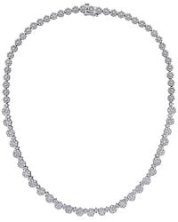 Diamond Select Cuts - 14k 6.75 Ct. Tw. Diamond Tennis Necklace - Lyst