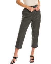 Brunello Cucinelli - Herringbone Wool & Cashmere-blend Pant - Lyst