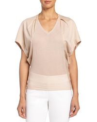 Santorelli - Knit Top - Lyst
