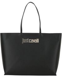 Just Cavalli - Logo Small Tote - Lyst