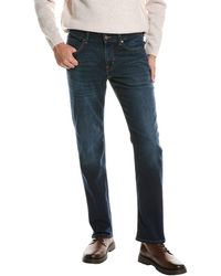 7 For All Mankind - The Straight Titan Tapered Straight Leg Jean - Lyst