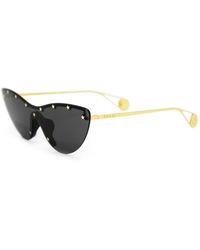 gucci 99mm rimless sunglasses