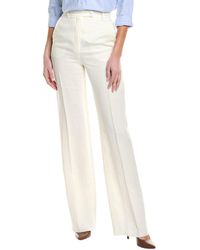 Max Mara - Alcano Linen Trouser - Lyst
