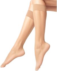 Stems - Sheer Knee High 3Pk - Lyst