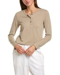James Perse - Shrunken Henley - Lyst