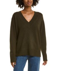 Vince - Wide Wool & Cashmere-blend Tunic - Lyst