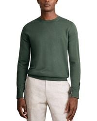 Reiss - Wessex Crew Merino Wool Sweater - Lyst