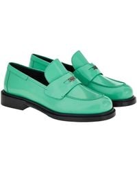 Ferragamo - Penny-Strap Leather Loafer - Lyst