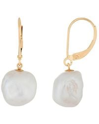Splendid - 14k 11-12mm Freshwater Pearl Earrings - Lyst
