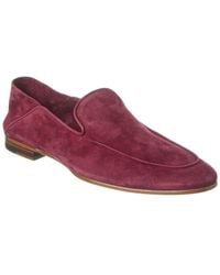 Isaia - Suede Loafer - Lyst
