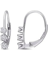 Rina Limor - 0.24 Ct. Tw. Diamond Earrings - Lyst