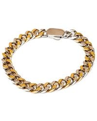 jean claude - Stainless Steel Zigzag Bracelet - Lyst