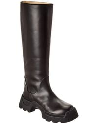 Proenza Schouler - Stomp Leather Knee-High Boot - Lyst