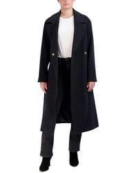 Cole Haan - Wool Blend Longline Coat - Lyst