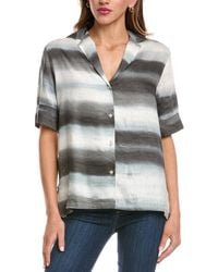 Officine Generale - Officine Generale Gaetane Linen-Blend Shirt - Lyst