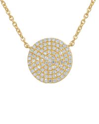 Diana M. Jewels - Fine Jewelry 14k 0.30 Ct. Tw. Diamond Necklace - Lyst