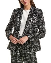 L'Agence - Colin Double Breasted Blazer - Lyst