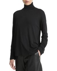 Vince - Relaxed Long Sleeve Turtleneck - Lyst