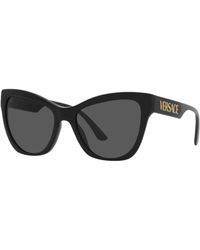 Versace Ve4417u 56mm Sunglasses - Black