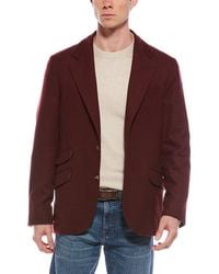 Brunello Cucinelli - Wool, Silk, & Cashmere-Blend Jacket - Lyst