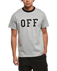 Off-White c/o Virgil Abloh - Slim Fit Off T-Shirt - Lyst