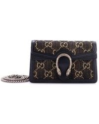 Gucci - Gg Denim Dionysus Bag Super Mini (Authentic Pre-Loved) - Lyst