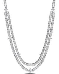 Rina Limor - 12.26 Ct. Tw. Lab-Grown Sapphire Necklace - Lyst