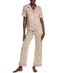 Room Service Pjs - 2Pc Pant & Shirt Pajama Set - Lyst