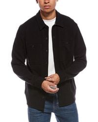 Vince - Pique Shirt Jacket - Lyst