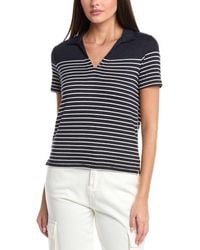 Rag & Bone - The Knit Stripe Polo Shirt - Lyst