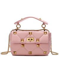 Tiffany & Fred Paris - Studded Sheepskin Leather Shoulder Bag - Lyst