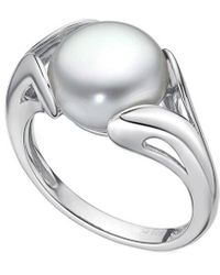 Belpearl - Silver 11-10.5mm Pearl Ring - Lyst