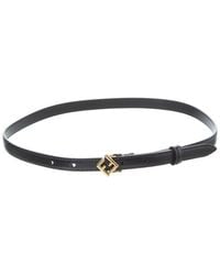 Fendi - Ff Diamonds Leather Belt - Lyst