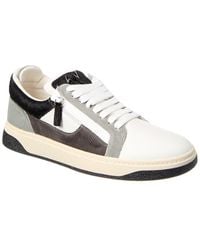 Giuseppe Zanotti - Gz/94 Leather & Haircalf Sneaker - Lyst