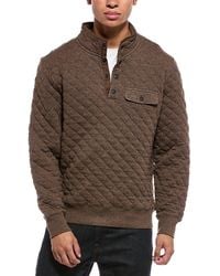 Faherty - Epic Quilted Fleece Pullover - Lyst