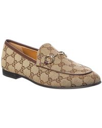 Gucci - Jordaan GG Canvas Loafer - Lyst