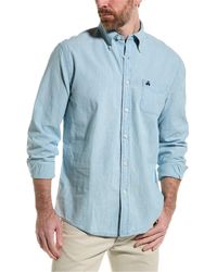 Brooks Brothers - Chambray Regular Fit Woven Shirt - Lyst