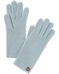 Bruno Magli - Honeycomb Knit Cashmere Glove S - Lyst