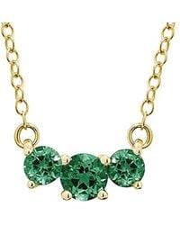 Diamond Select Cuts - 14k 0.96 Ct. Tw. Emerald Necklace - Lyst
