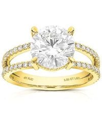 Amairah - 14K 3.50 Ct. Tw. Lab-Grown Diamond Engagement Ring - Lyst