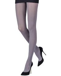 Emilio Cavallini - Heathered Nylon-Blend Tights - Lyst
